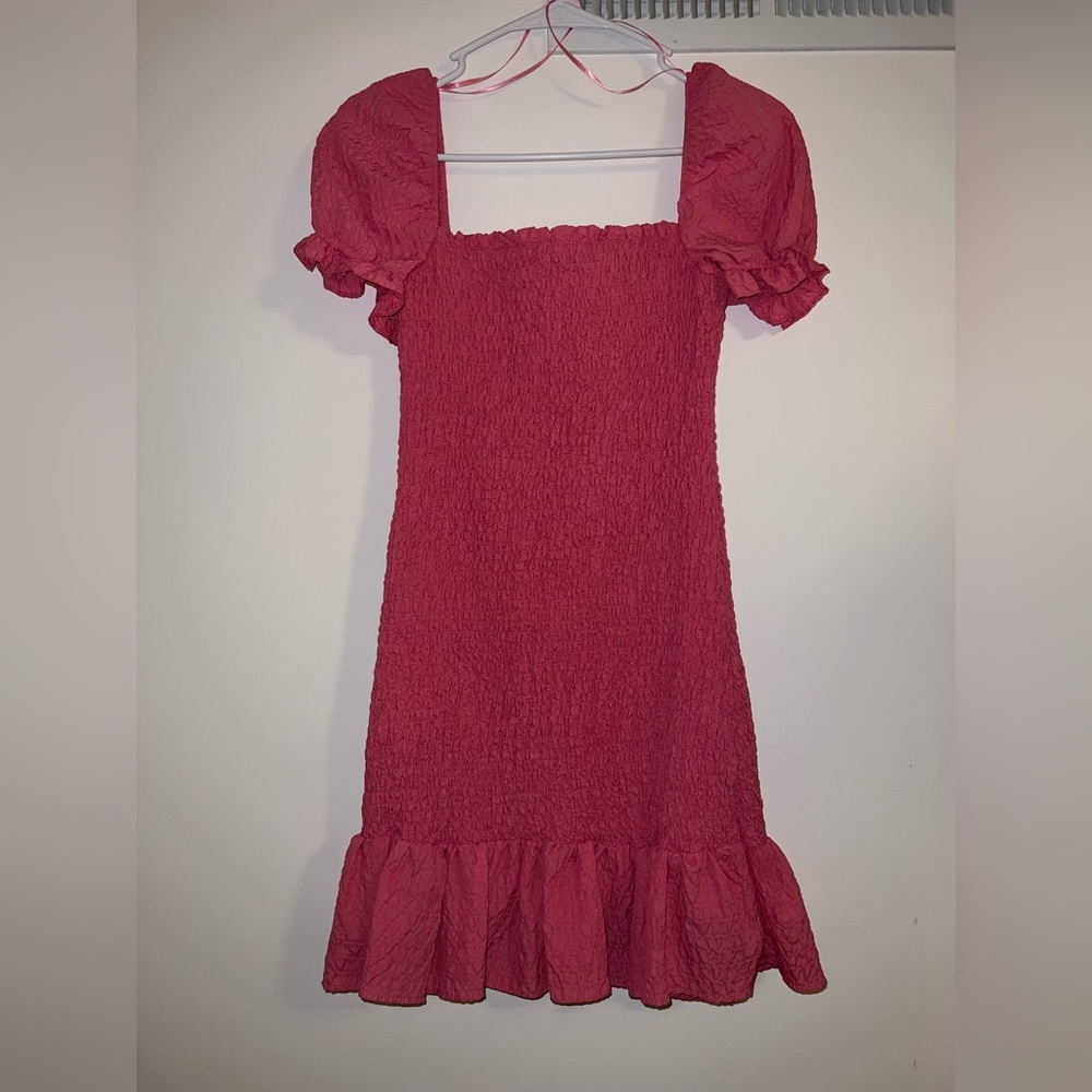 Zara mini pink dress